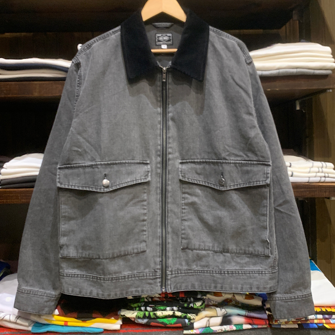 BIG MIKE Washed Duck Tracker Jacket(Black)