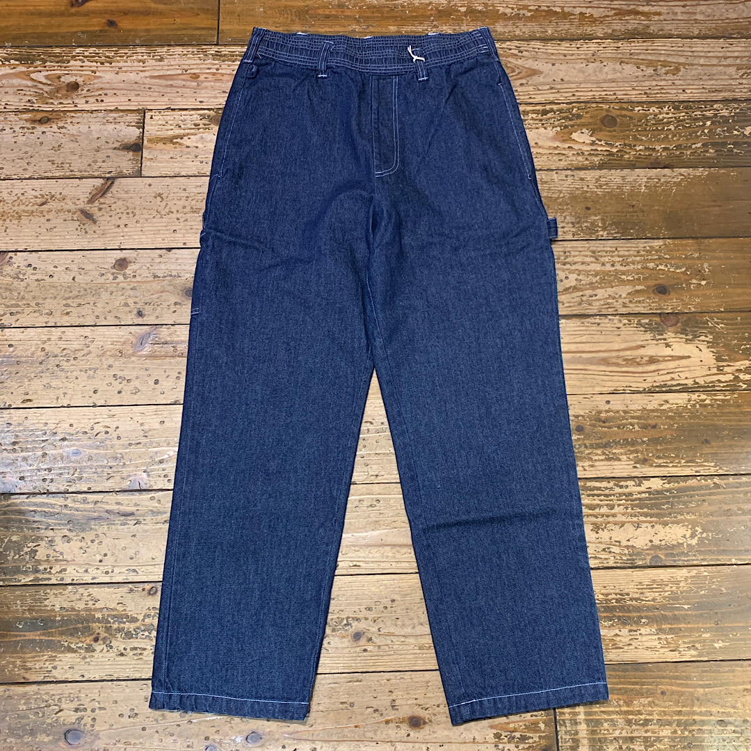 BIG MIKE Denim Painter Belt Easy Pants(Indigo)