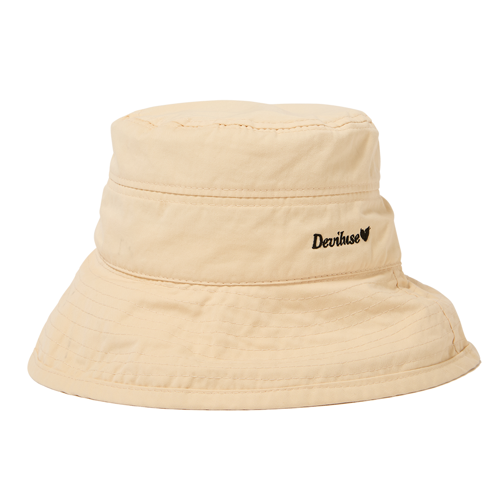 DEVILUSE Iconic Bucket Hat(Cream)