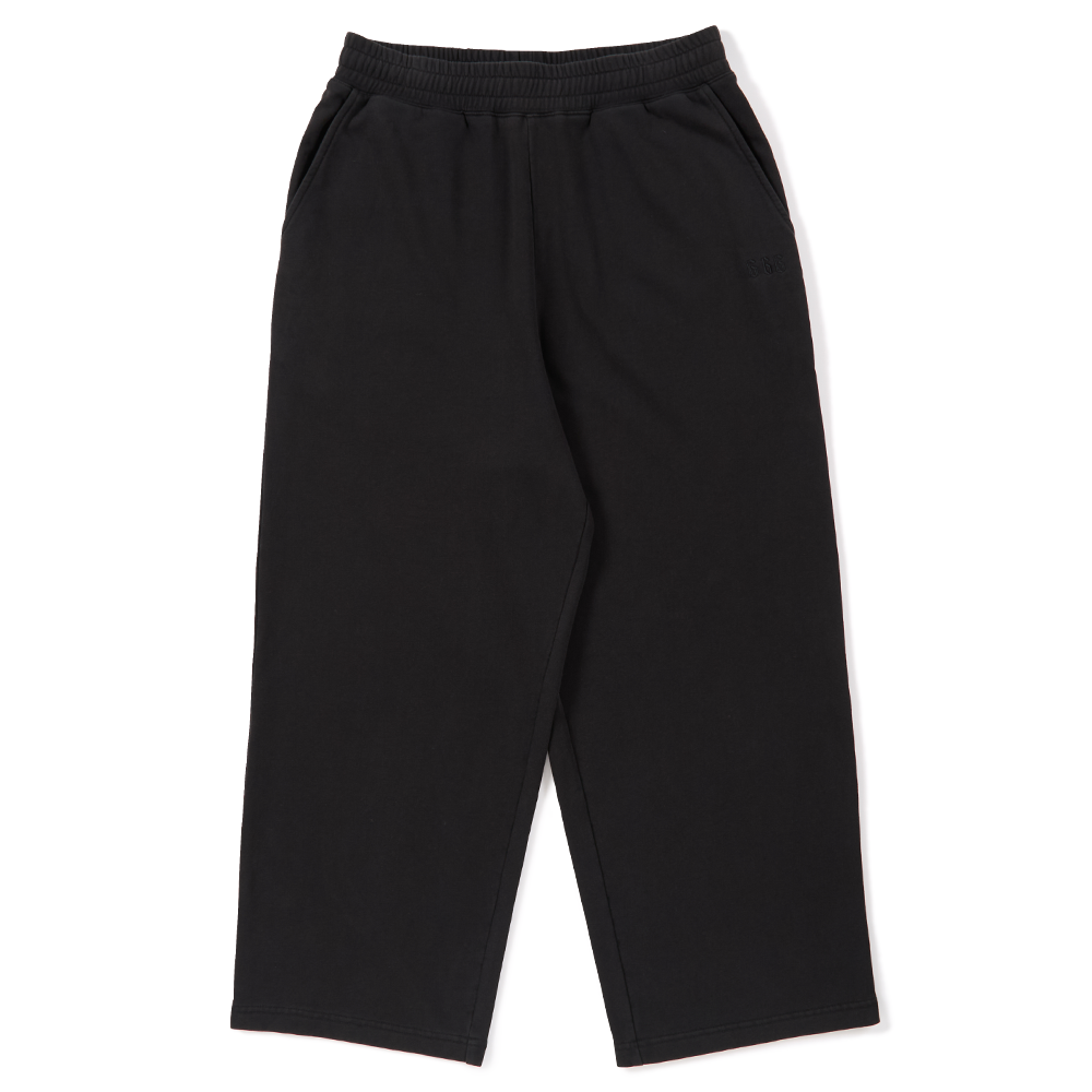 DEVILUSE 666 Wide Sweat Pants (Washed Black)