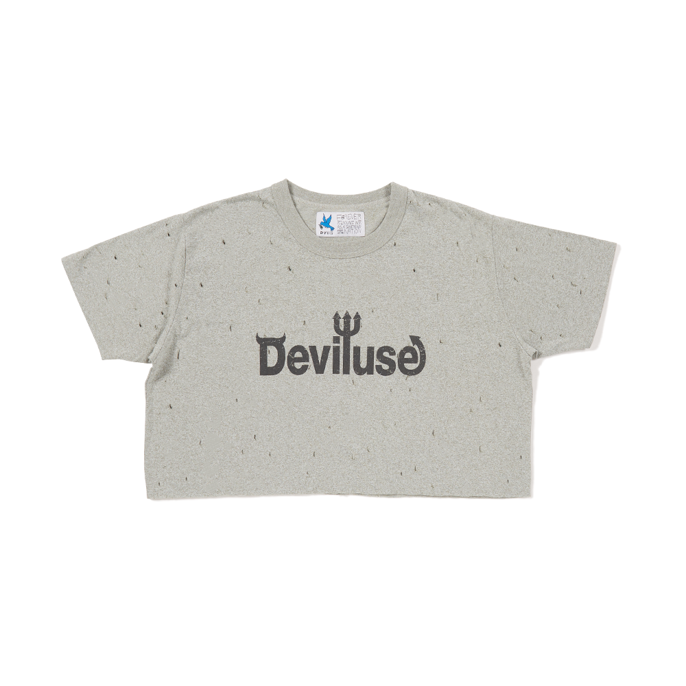 DEVILUSE GWL Logo T-shirts(Gray)