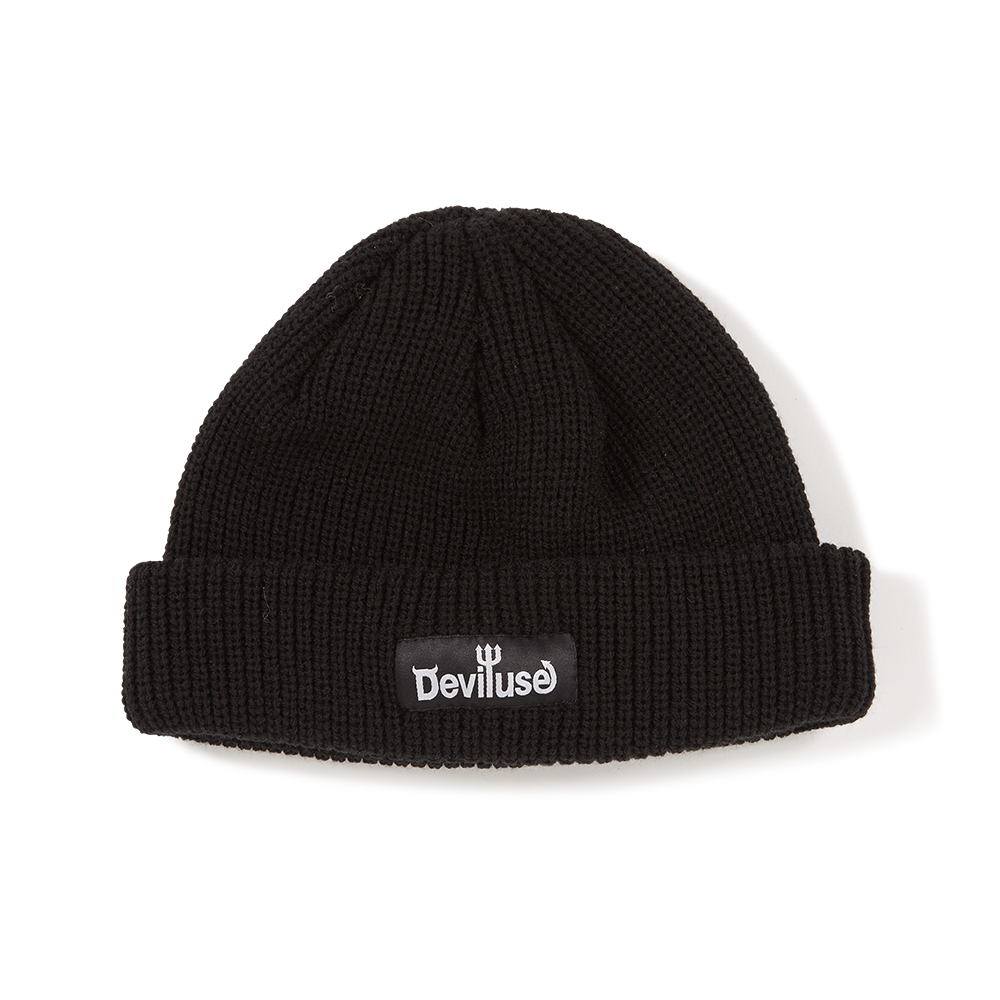 DEVILUSE Logo Beanie(Black)