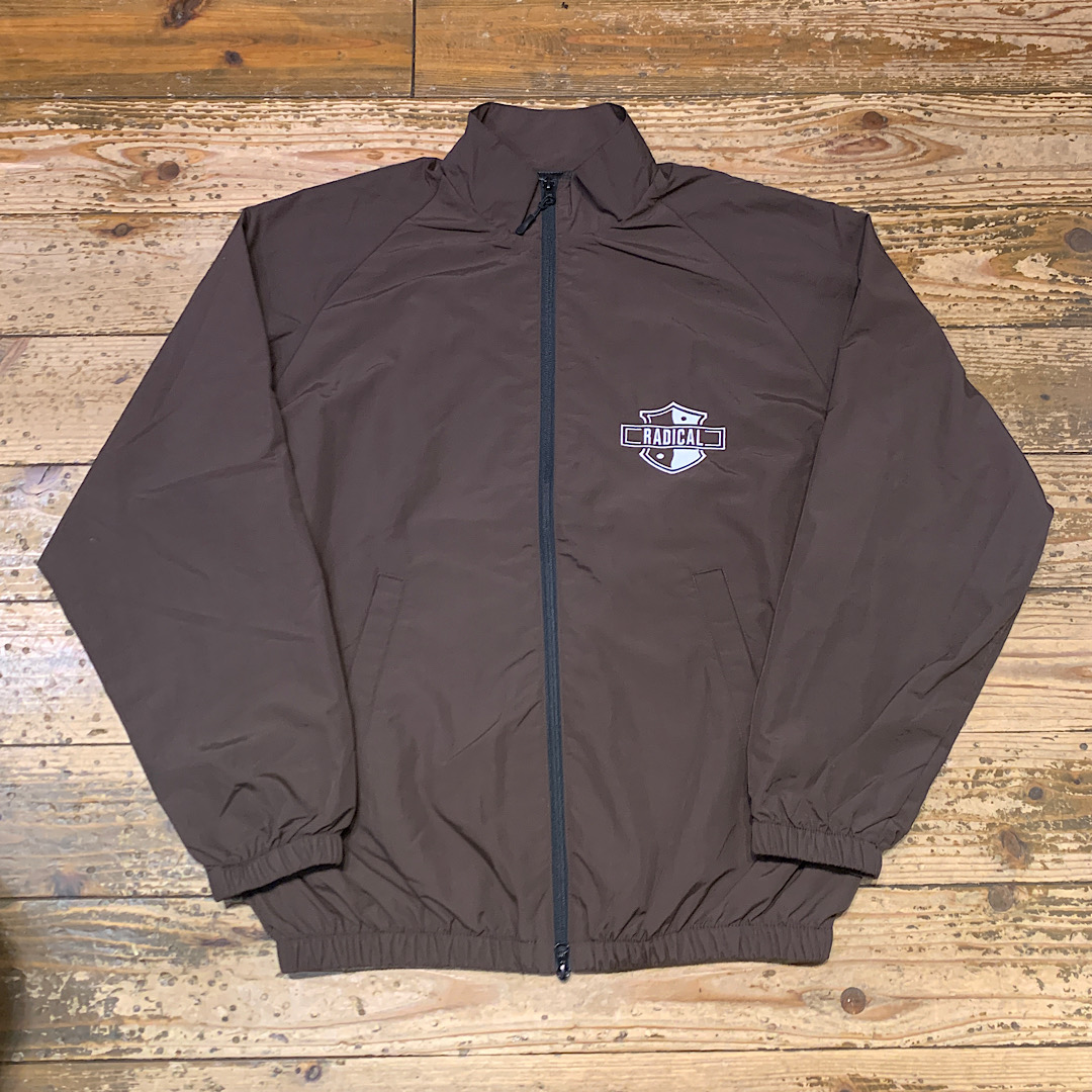 RADICAL Training Nylon Jacket(Dark Chocolate)