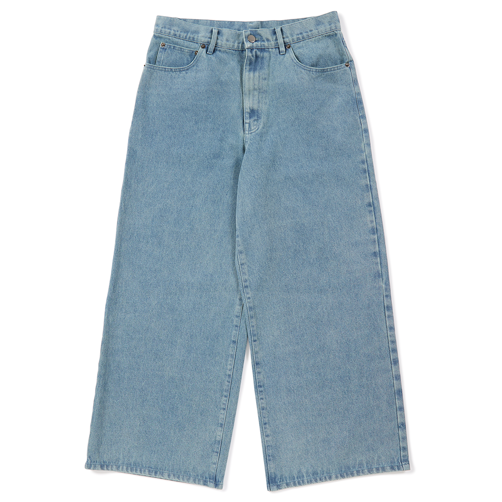 DEVILUSE Buggy Denim Pants(Fade Indigo)