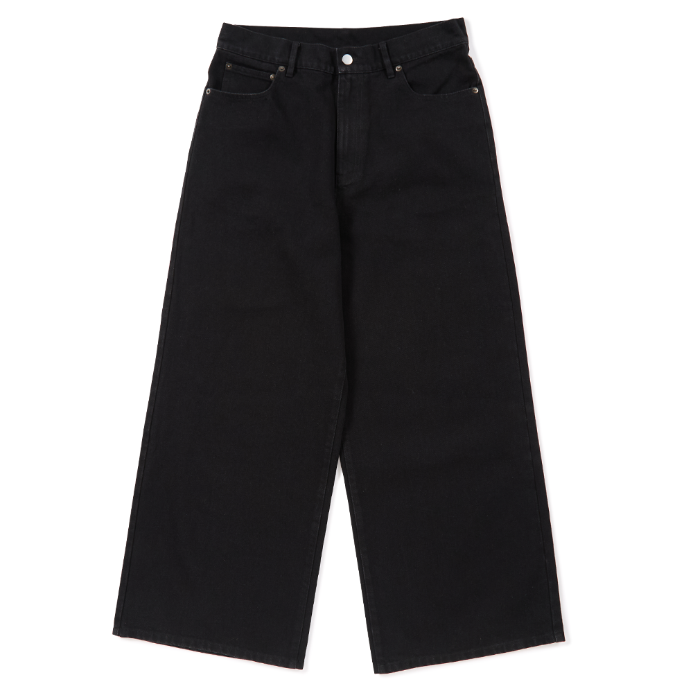 DEVILUSE Buggy Denim Pants(Black)
