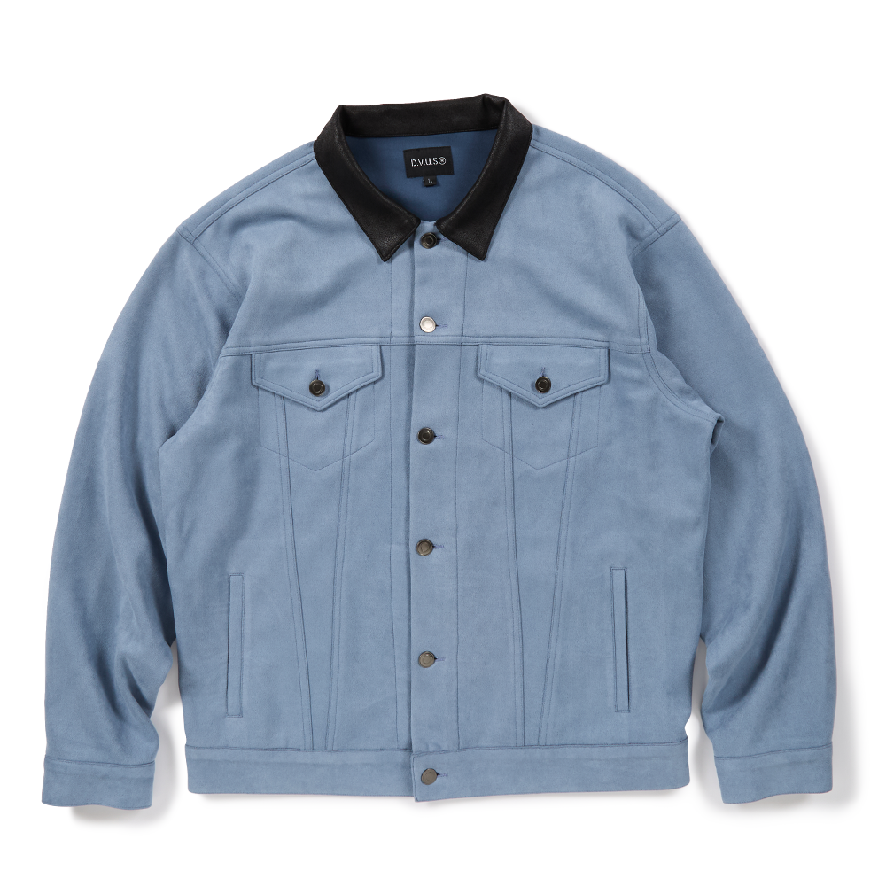 DEVILUSE Suede JKT(Mid Blue)