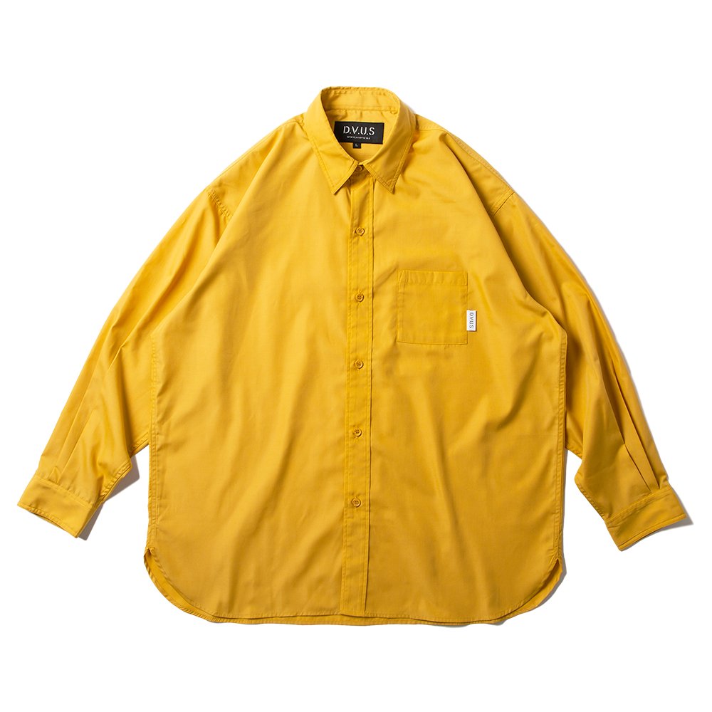 DEVILUSE Color L/S Shirts(Gold)