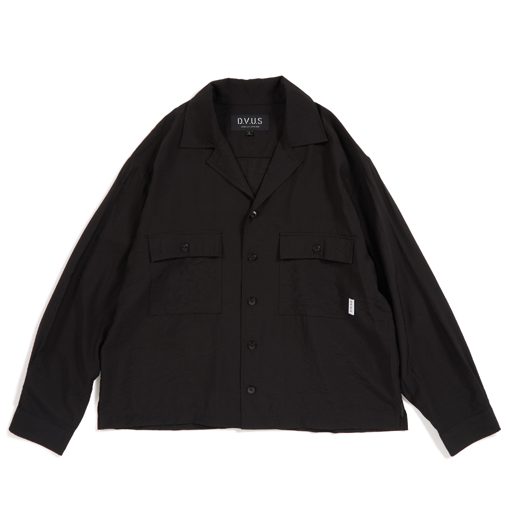 DEVILUSE Military Sheer Shirts(Black)