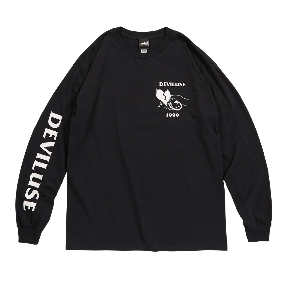 DEVILUSE Create it L/S T-shirts(Black)
