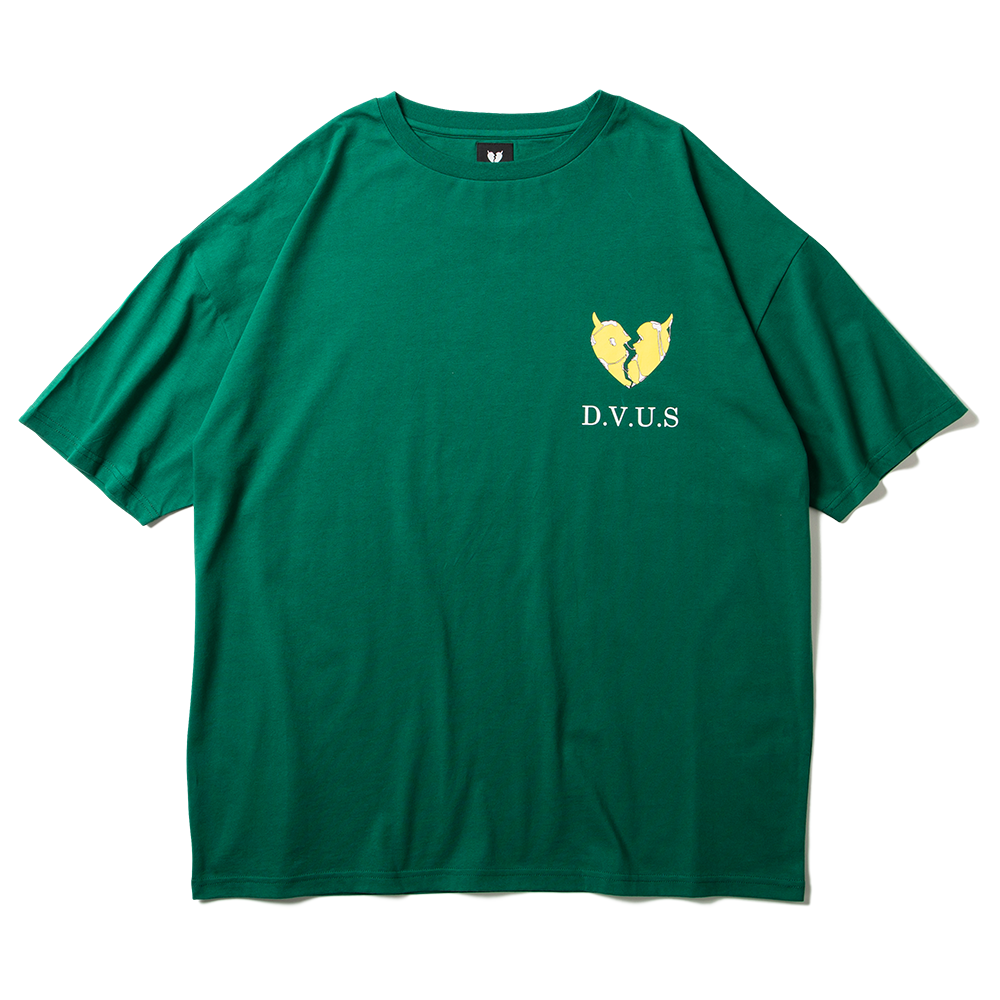 DEVILUSE Heart Gum T-shirts(Green)