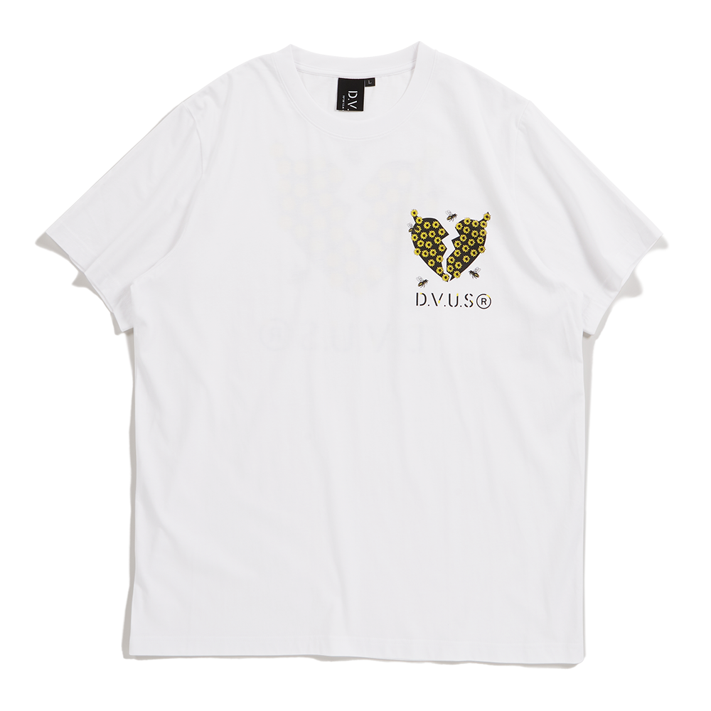 DEVILUSE Honeybee T-shirts(White)
