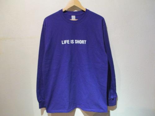 RADICAL Life Is Short L/S T-shirts Purple