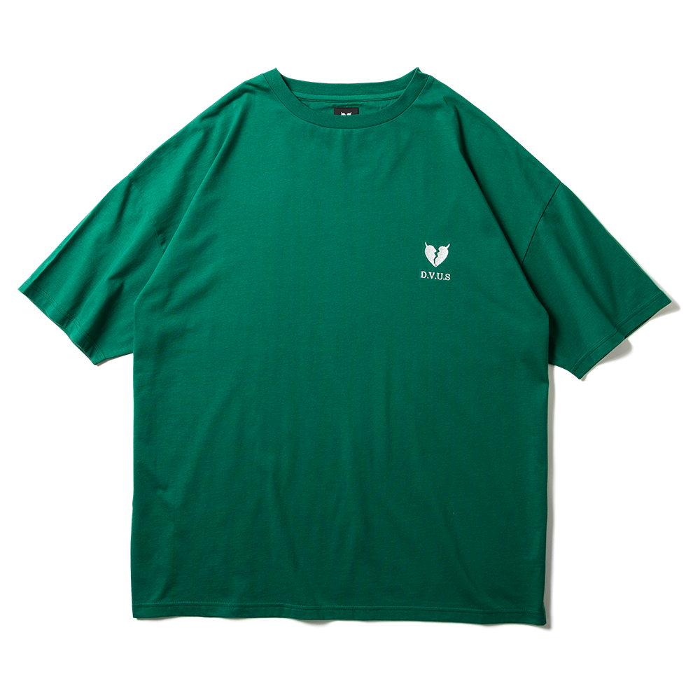 DEVILUSE  Heartaches T-shirts(Green)