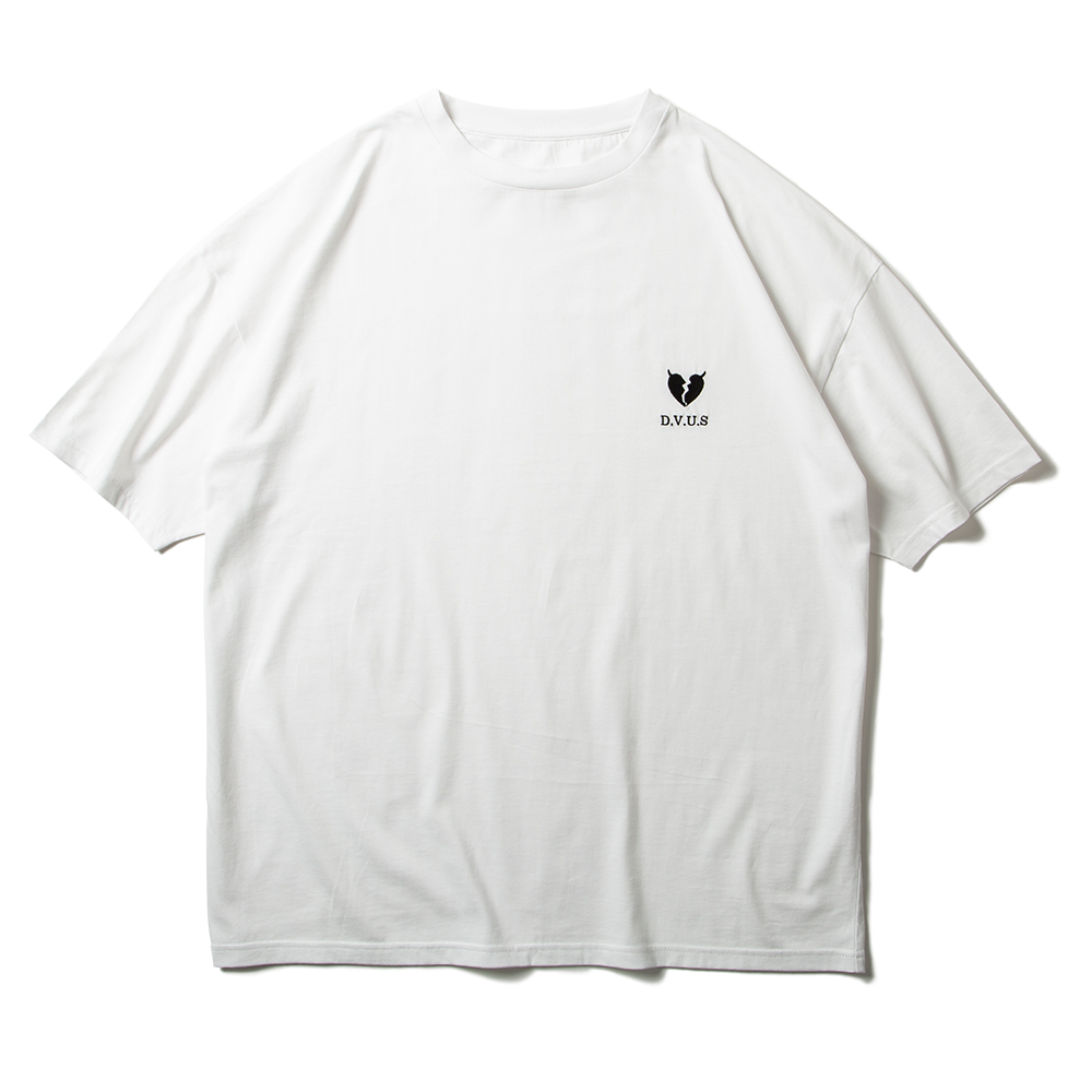 DEVILUSE Heartaches T-shirts(White)