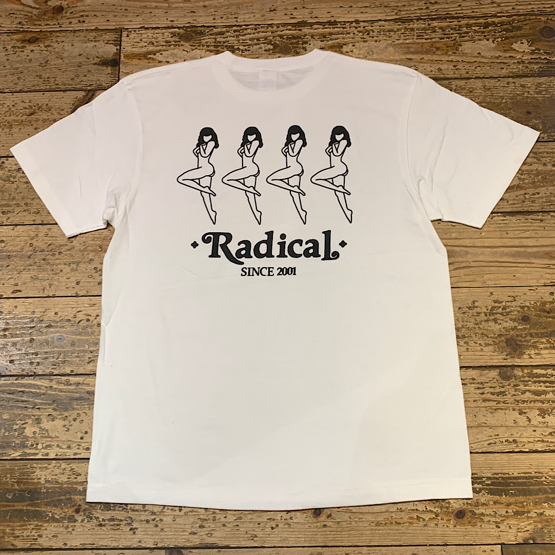 RADICAL Striptease Part2 T-shirts(White)