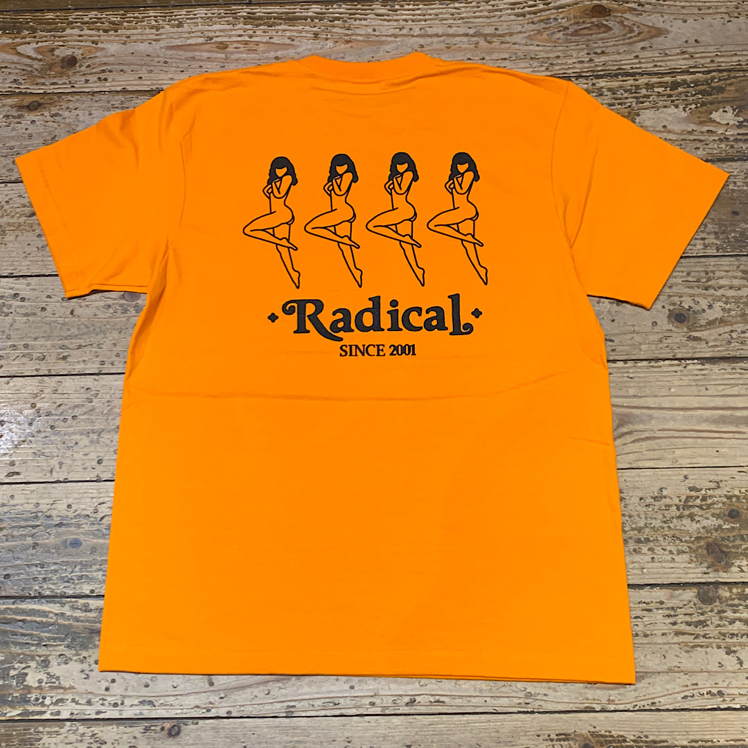 RADICAL Striptease Part2 T-shirts(Orange)