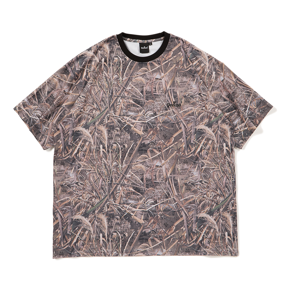 DEVILUSE Small Logo Utility T-shirts(Camo)