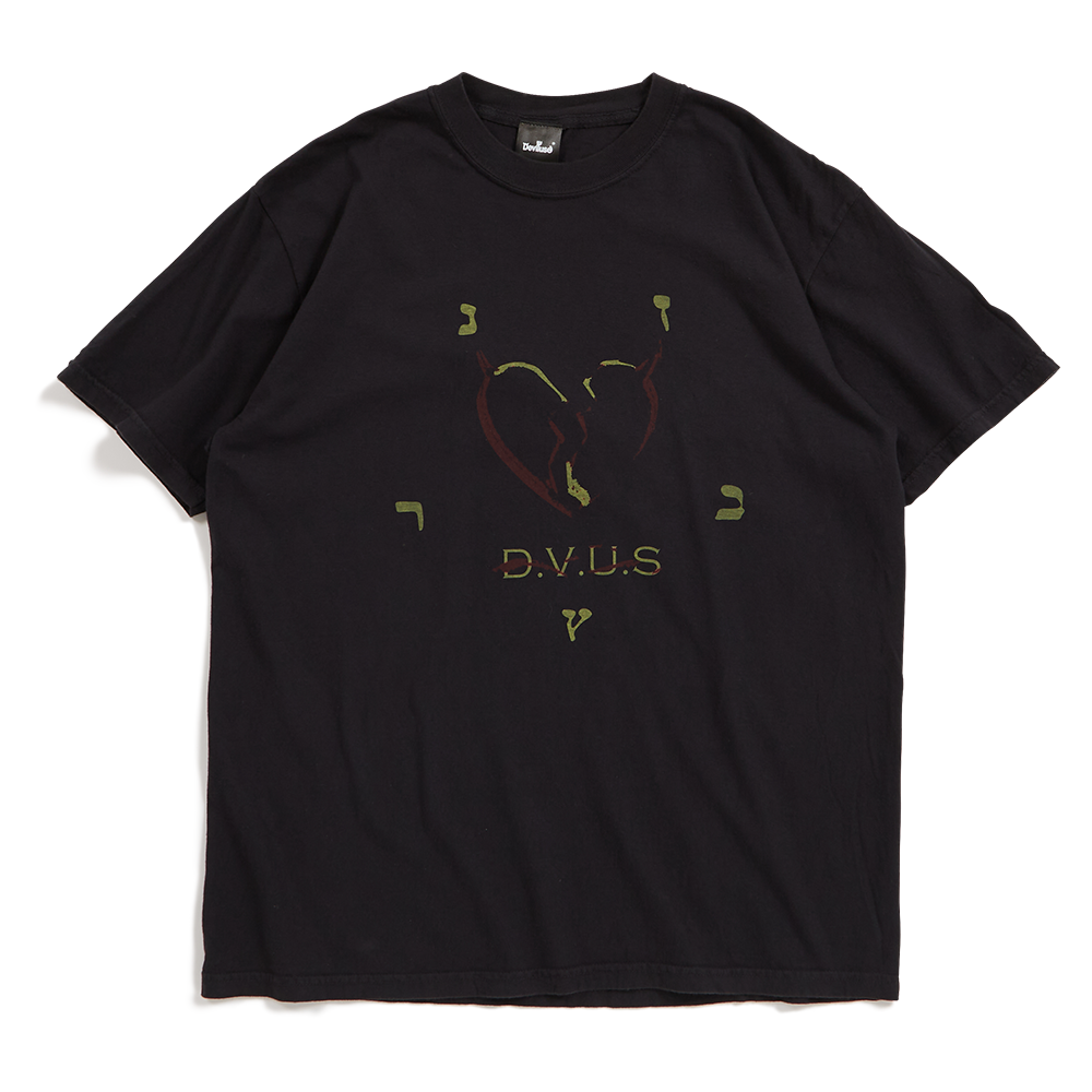 DEVIlUSE Pictograph T-shirts(Washed Black)