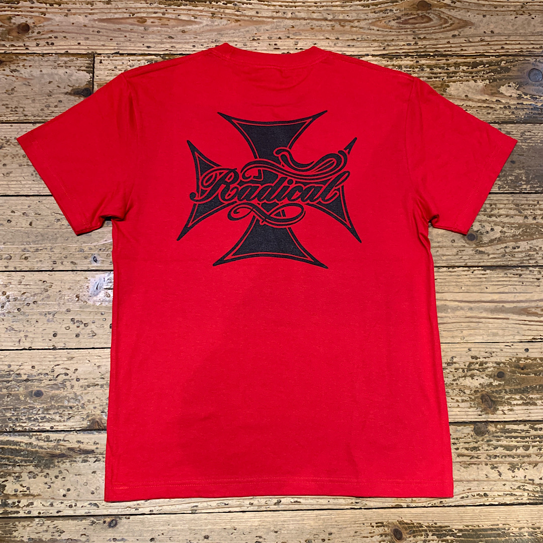 RADICAL Cross T-shirts(Red)