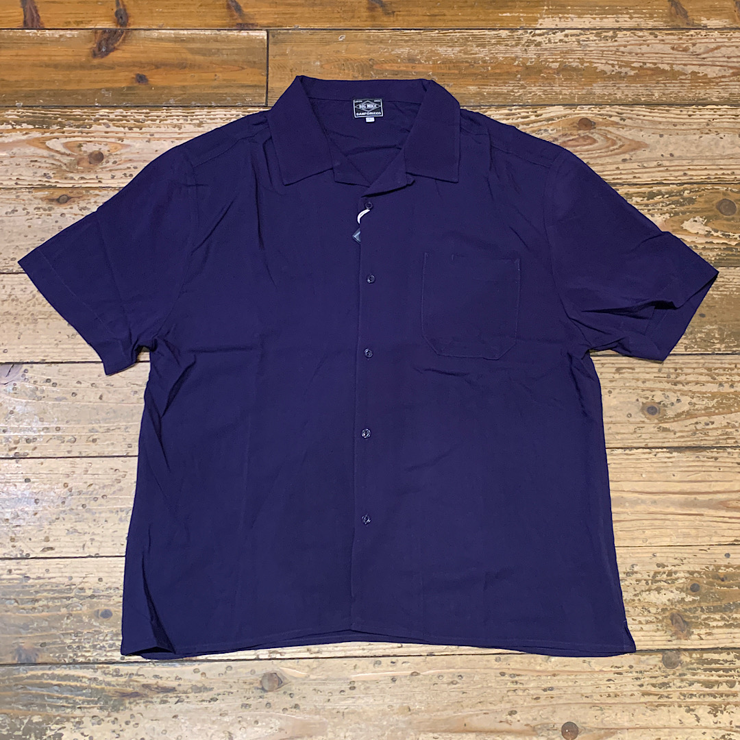 BIG MIKE Rayon Aloha Shirts(D.Blue)