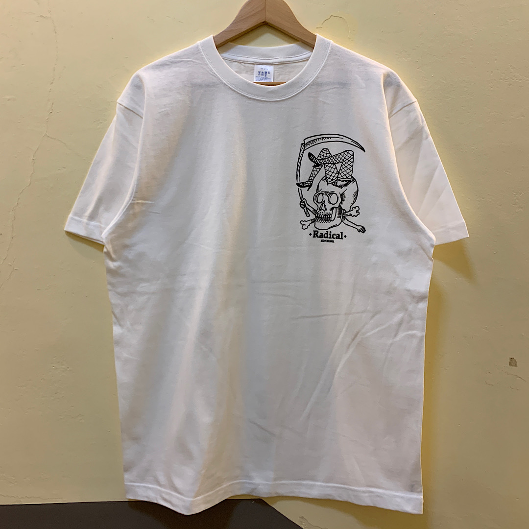 RADICAL skuleg T-shirts(White)