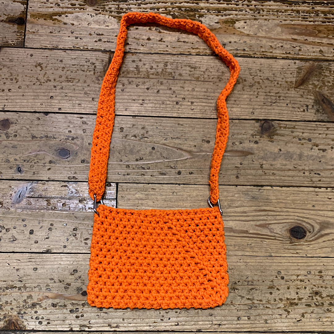 RADICAL Hand Knitted Bag(Orange)