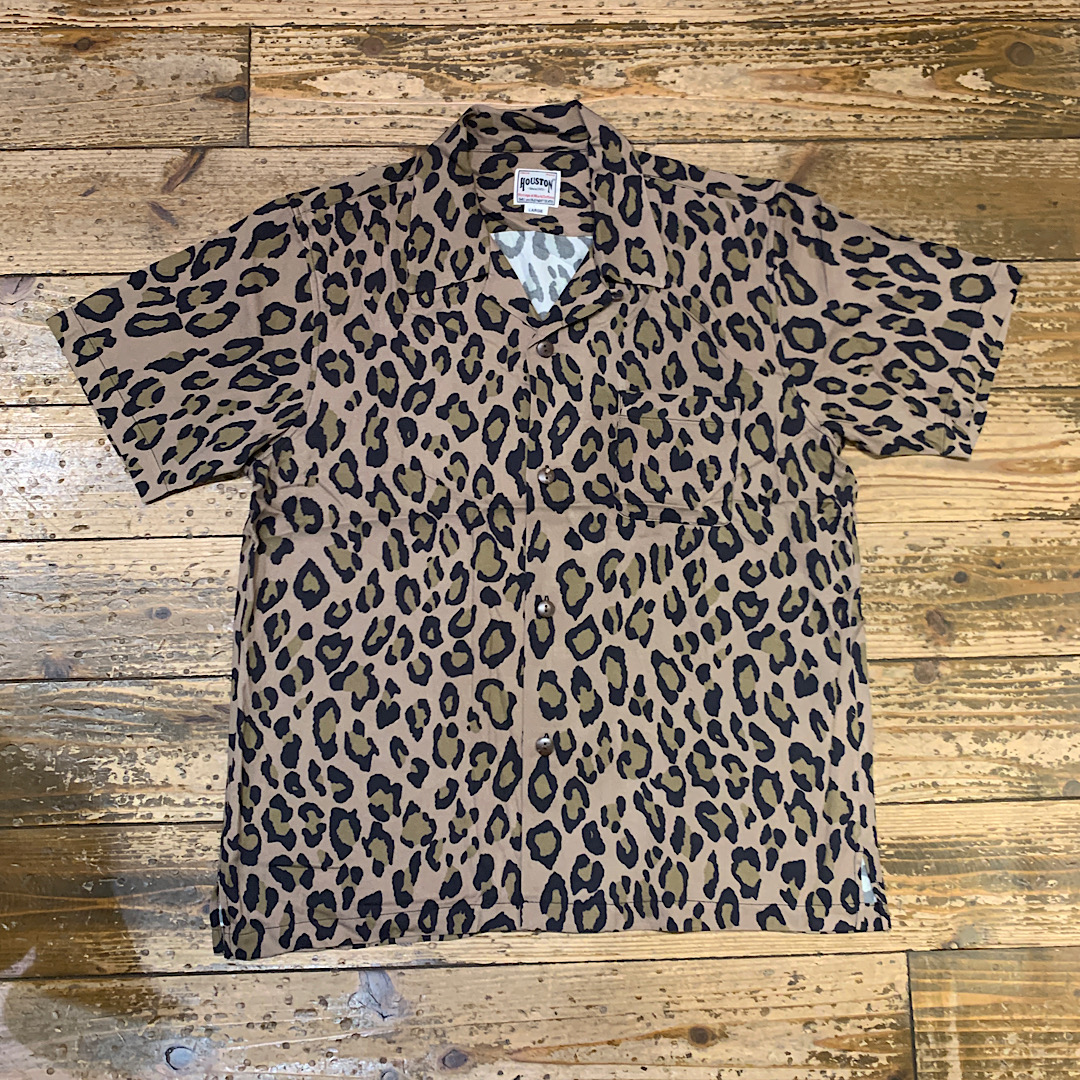 HOUSTON Aloha Shirts(Leopard)