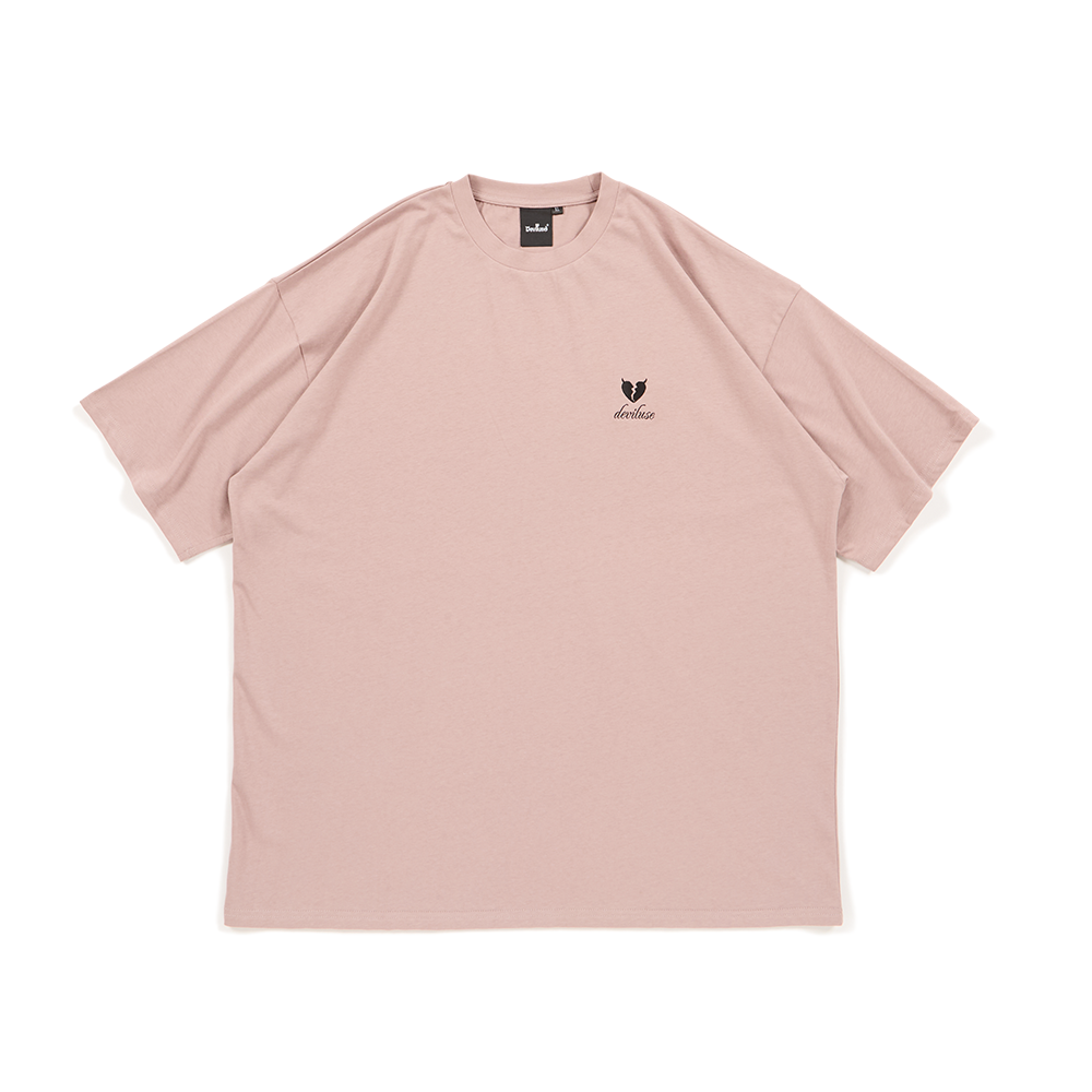 DEVILUSE Heartaches T-shirts(Plum)