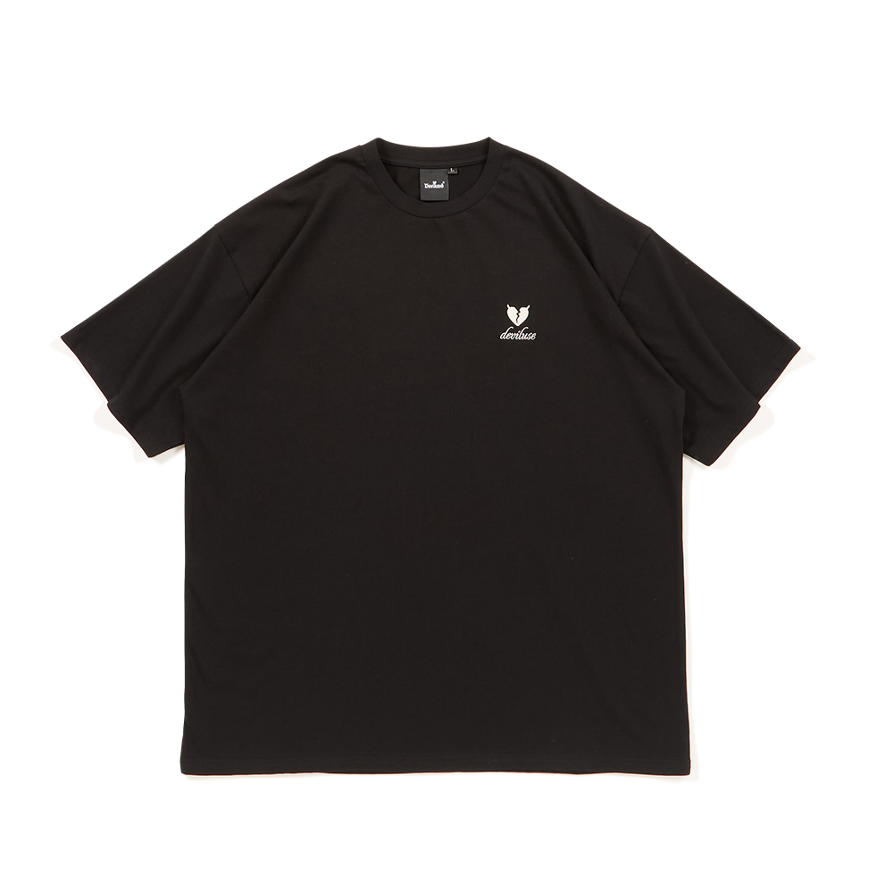 DEVILUSE Heartaches T-shirts(Black)