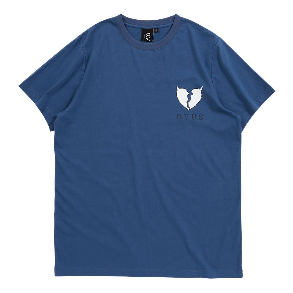 DEVILUSE Heartaches T-shirts(Navy)
