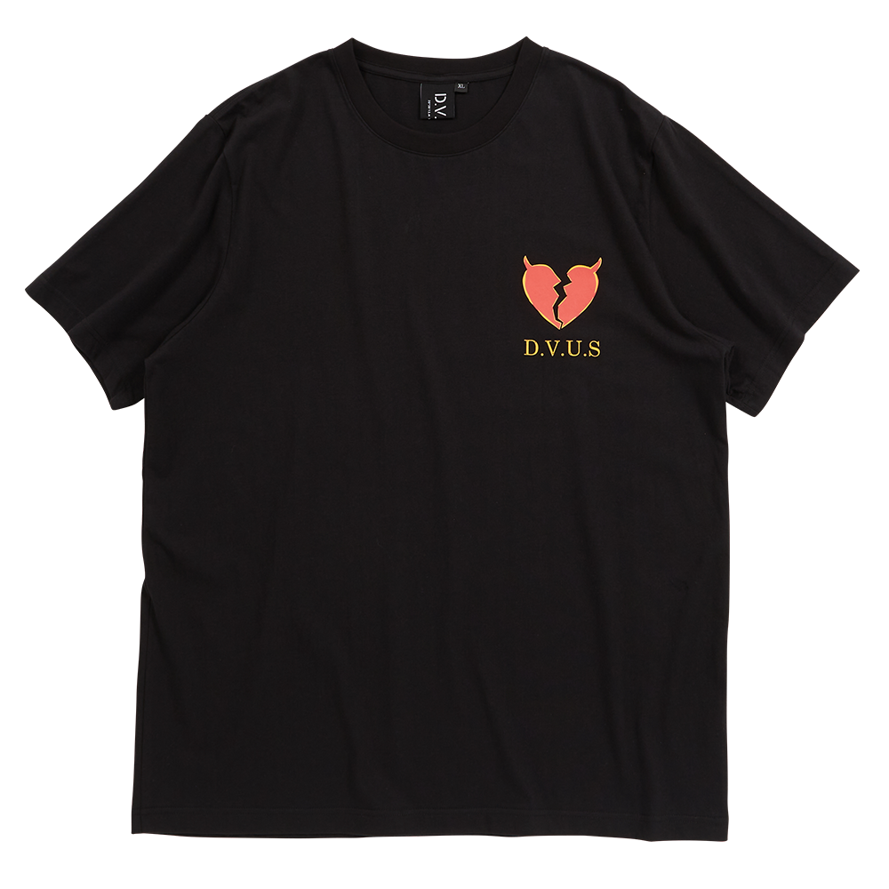 DEVILUSE Heartaches T-shirts(Black)