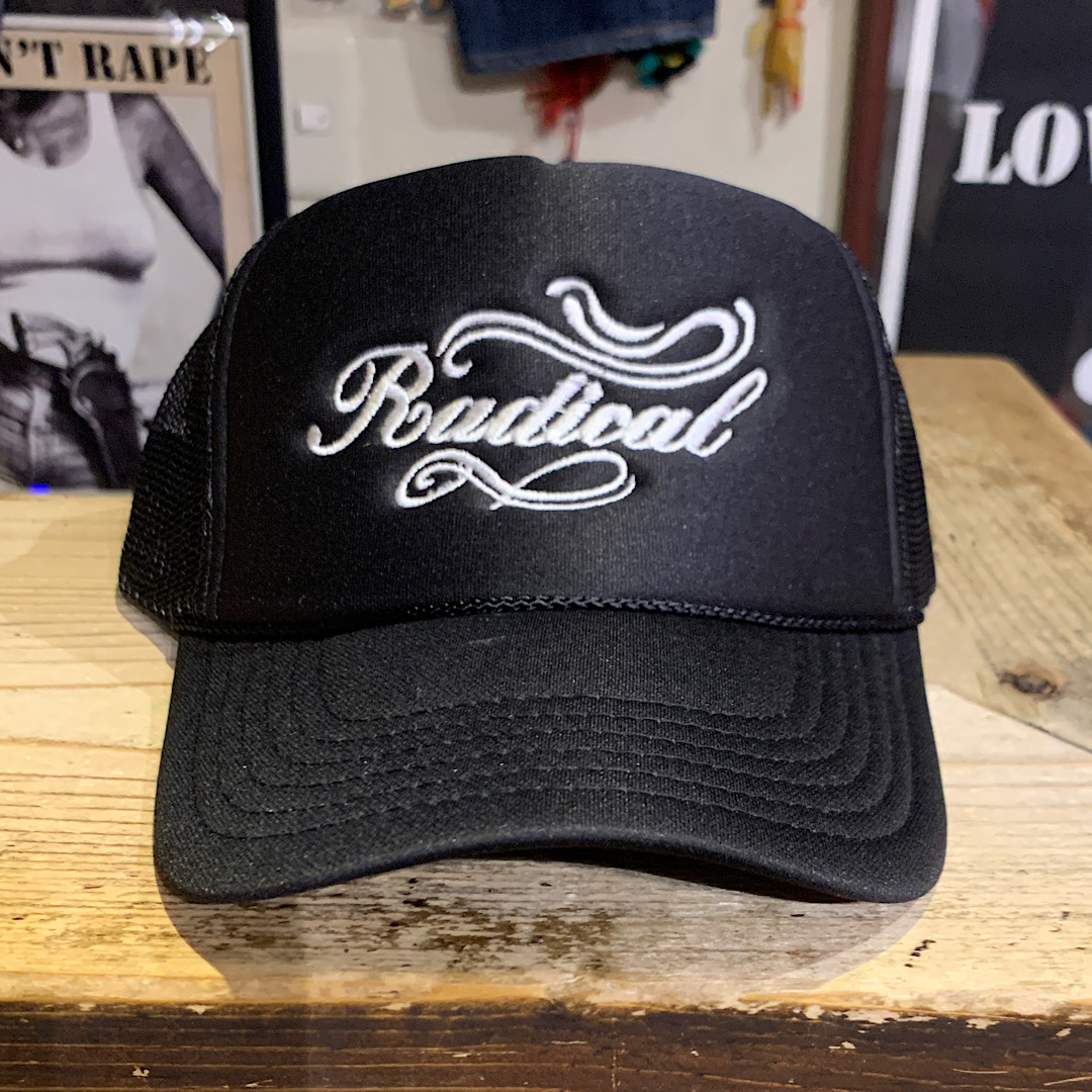 RADICAL Logo Mesh Cap(Black)