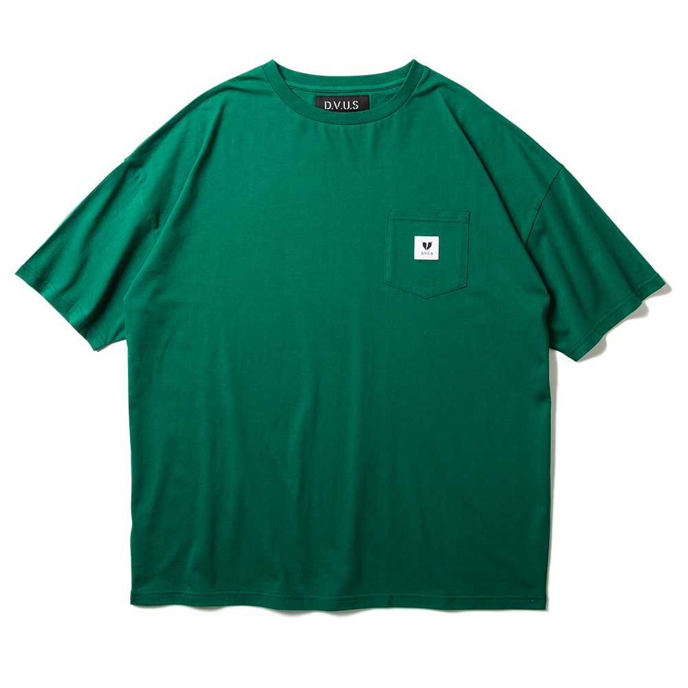DEVILUSE Heartaches Pocket T-shirts(Green)