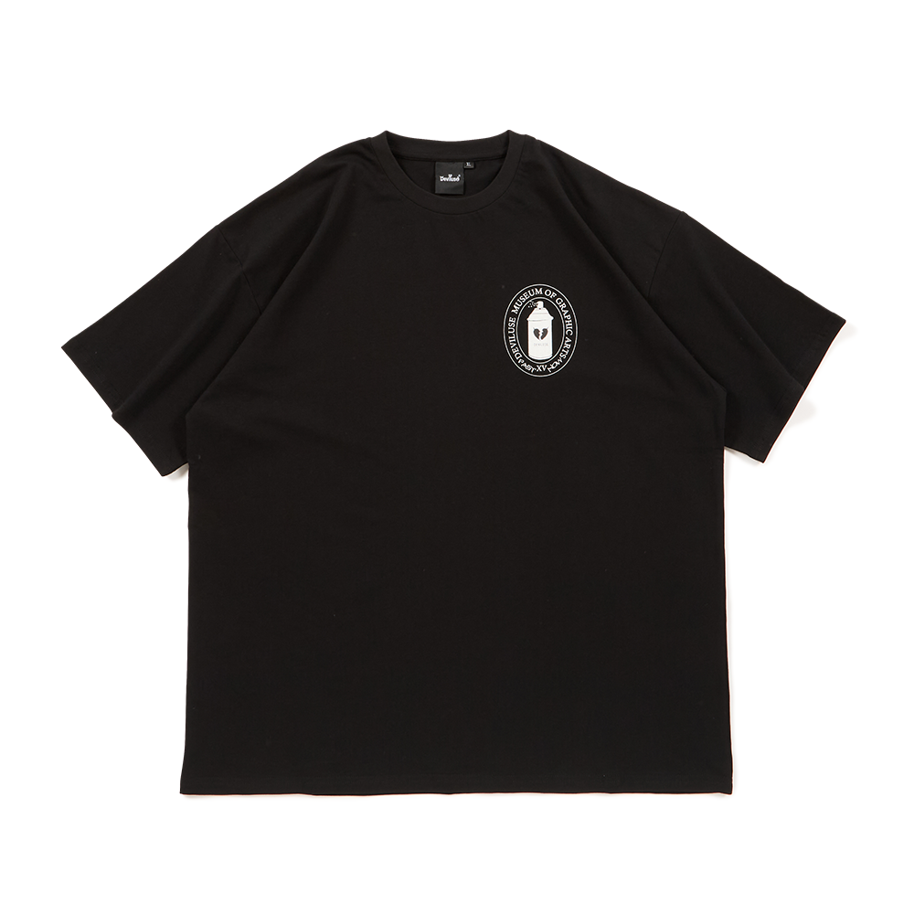 DEVILUSE Museum T-shirts(Black)