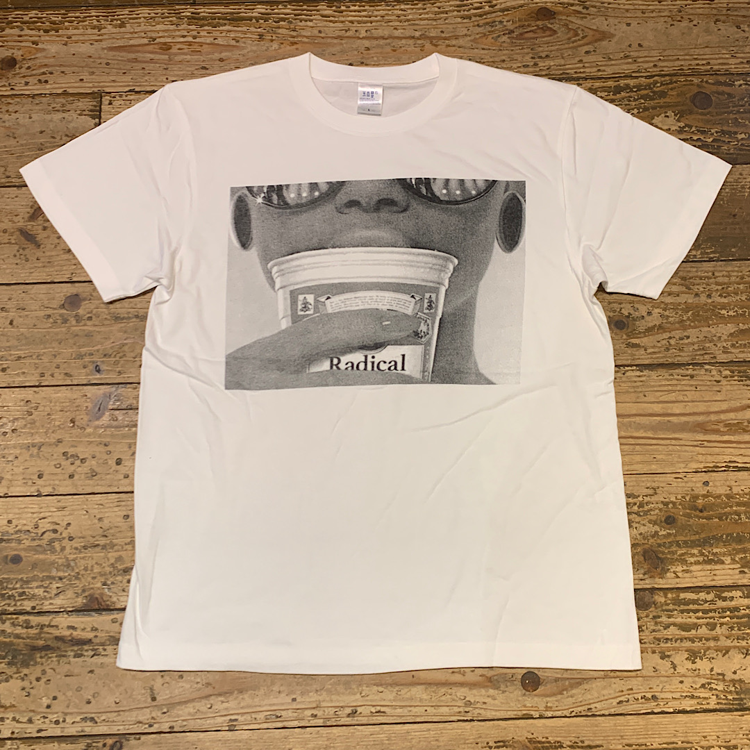 RADICAL Bud T-shirts(White)