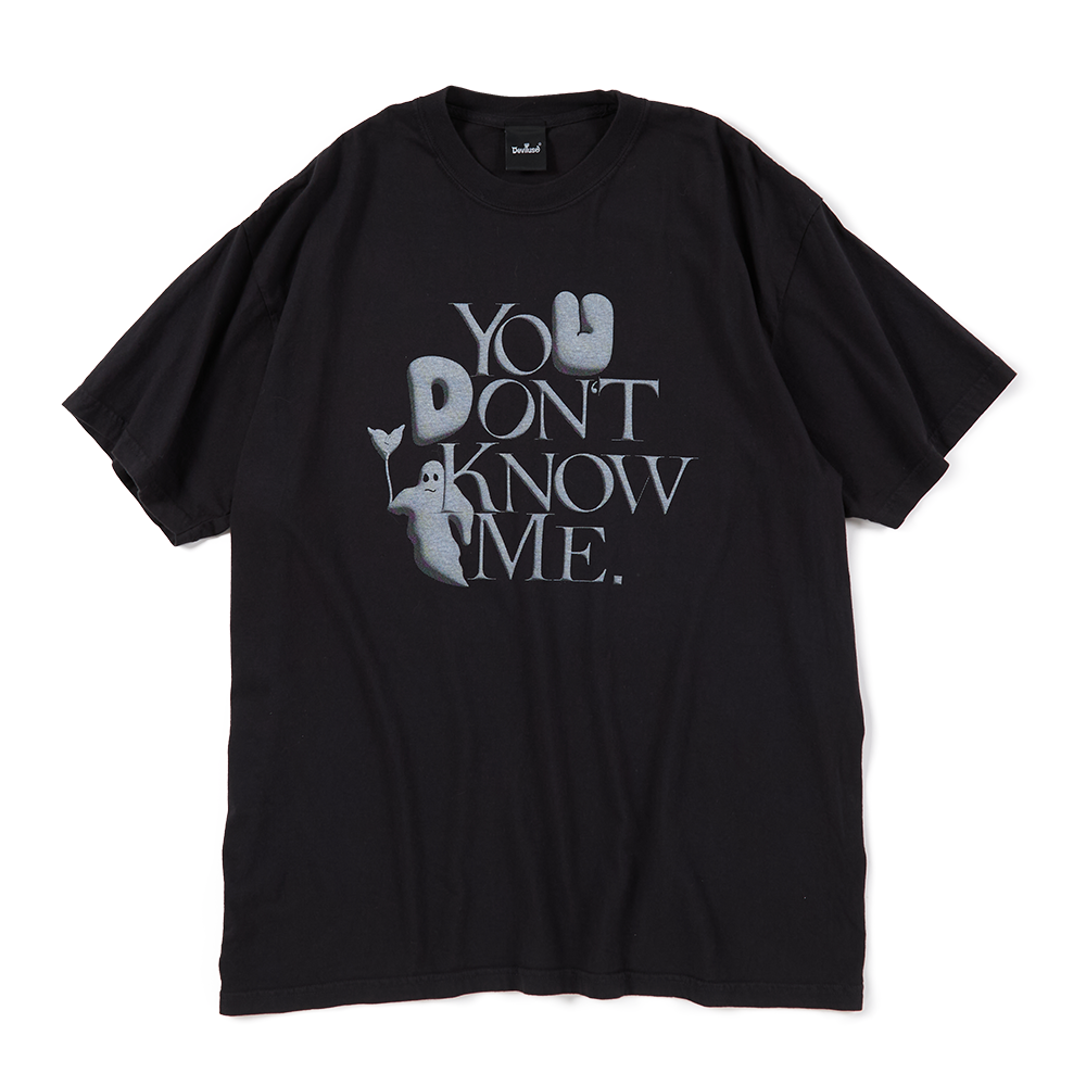 DEVILUSE You Don't Know Me T-shirts(Black)