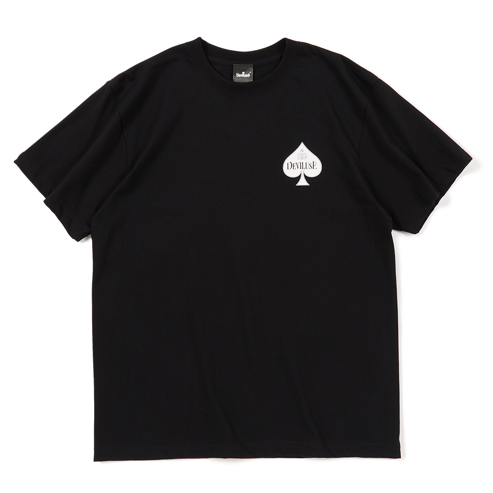 DEVILUSE Spade T-shirts(Black)