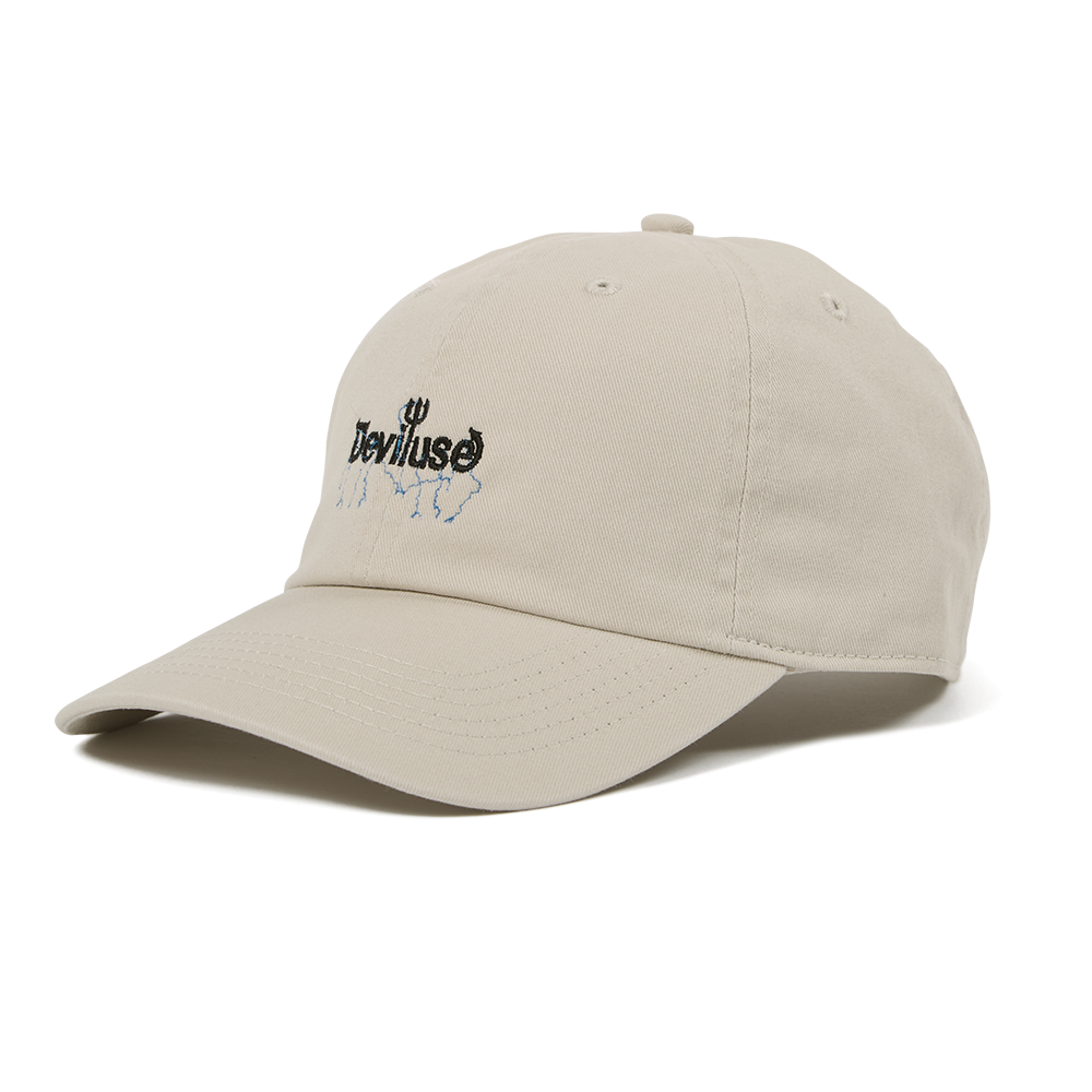 DEVILUSE Logo Volt Cap(Natural)