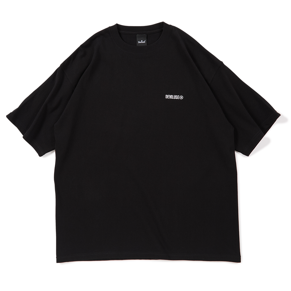 DEVILUSE Block T-shirts(Black)