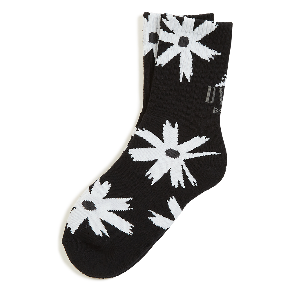 DEViLUSE Prickly Flower Socks(Black)