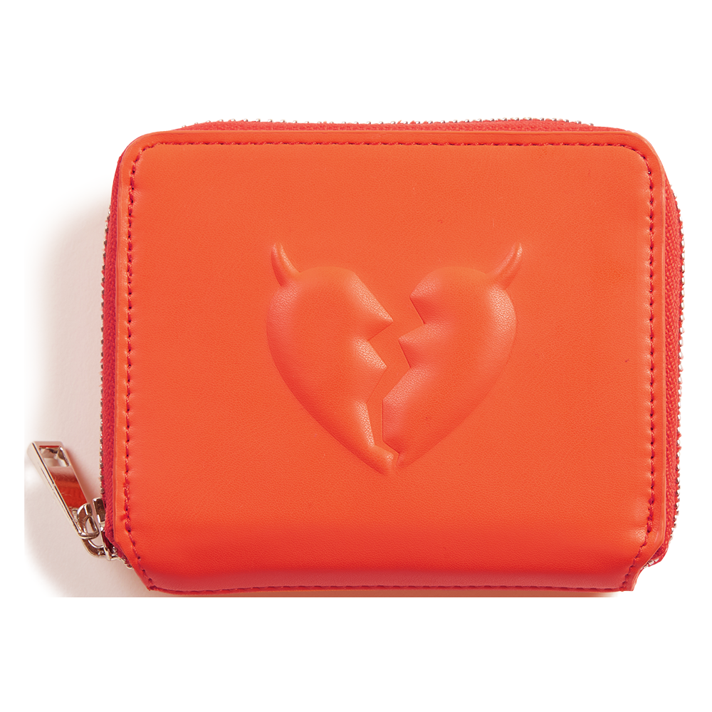 DEVILUSE Heartaches Mini Wallet(Orange)