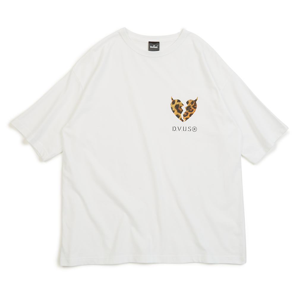 DEVILUSE Leopard T-shirts(White)