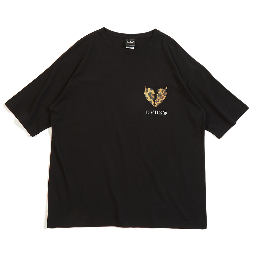 DEVILUSE Leopard T-shirts(Black)