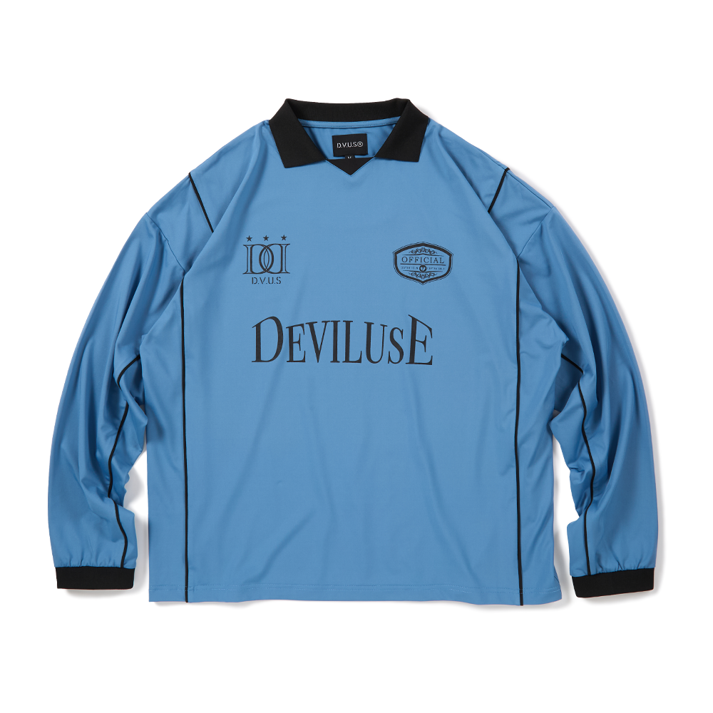 DEVILUSE L/S Game Shirt(Light Blue)