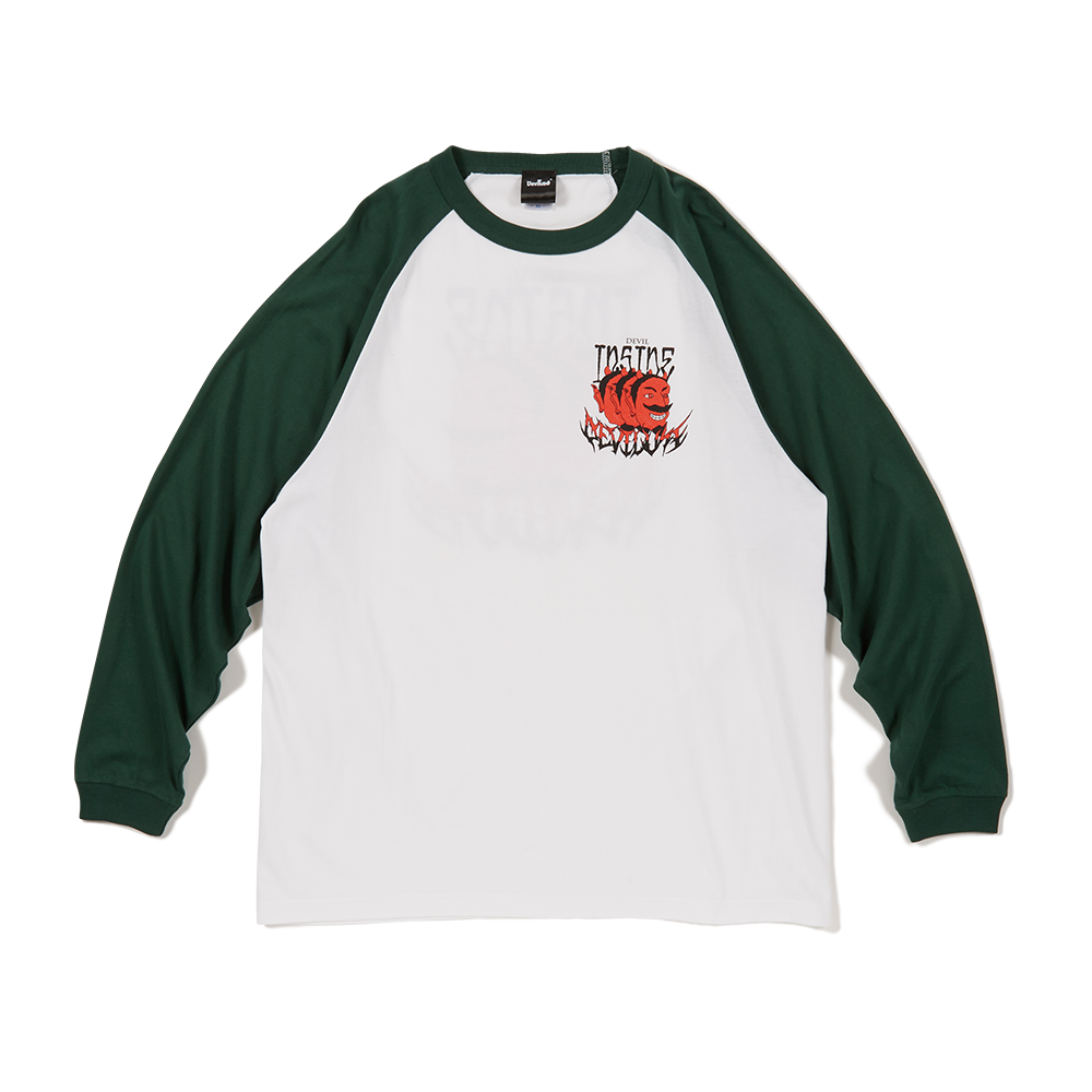 DEVILUSE Devil Inside Raglan Sleeves(Green)