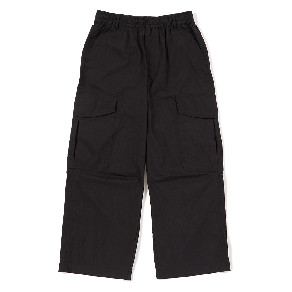 DEVILUSE Wide Cargo Pants(Black)