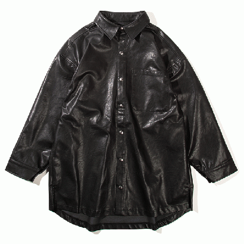 DEVILUSE Leather JKT Black