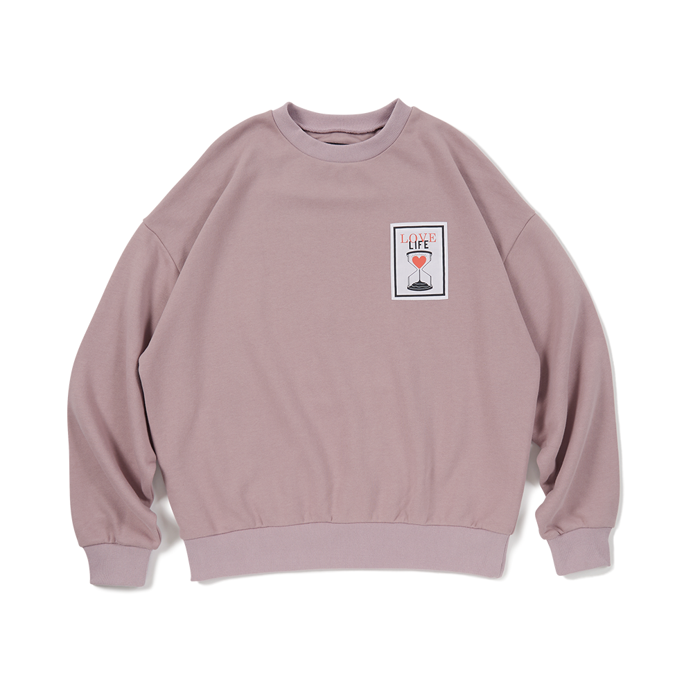 DEVILUSE Love Life Crew Neck(Purple)