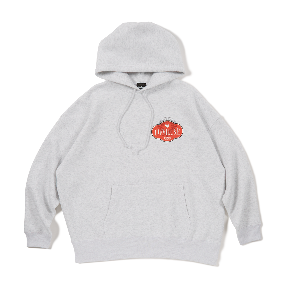 DEVILUSE Rising Pullover Hooded(Ash)