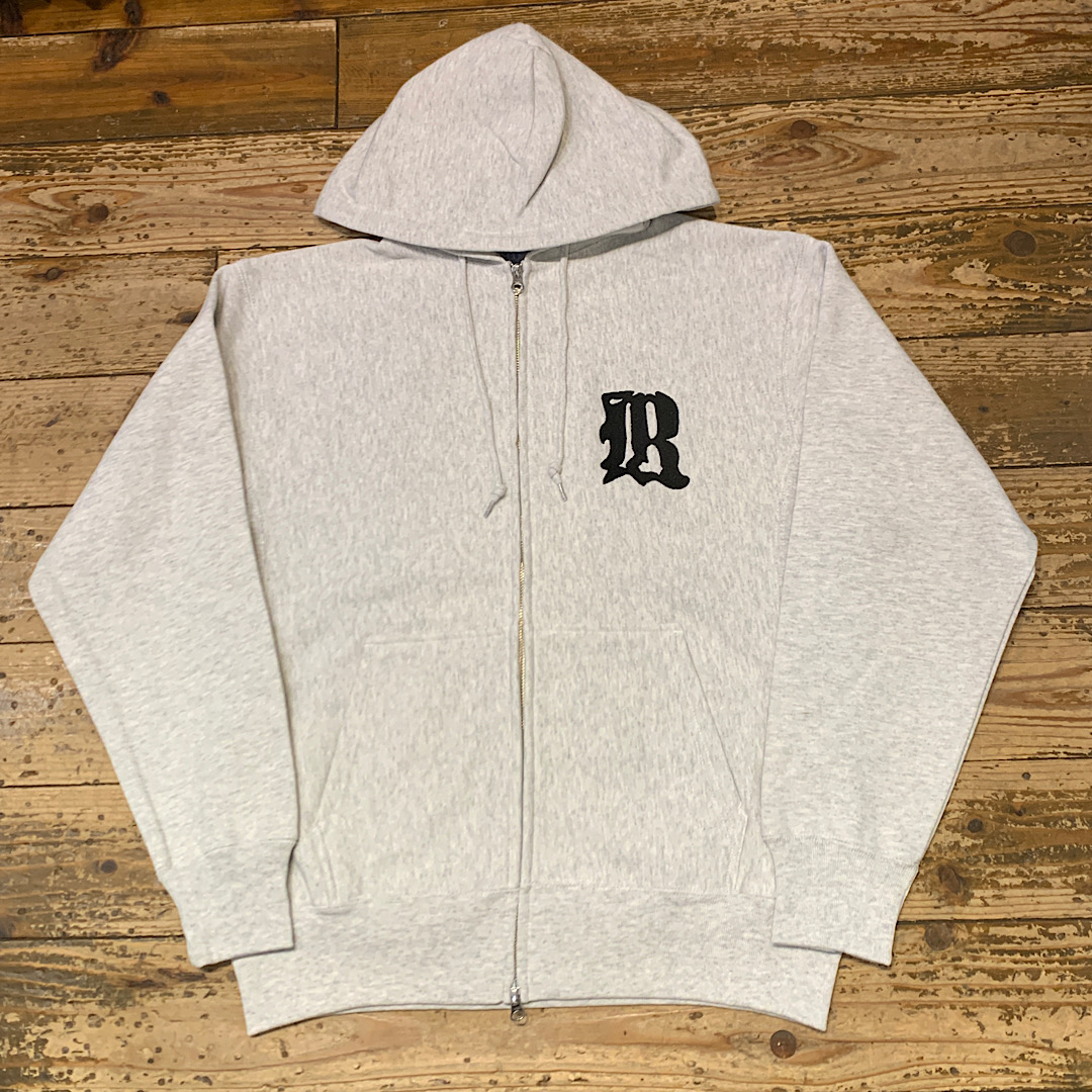 RADICAL R Zip Hooded(Ash)